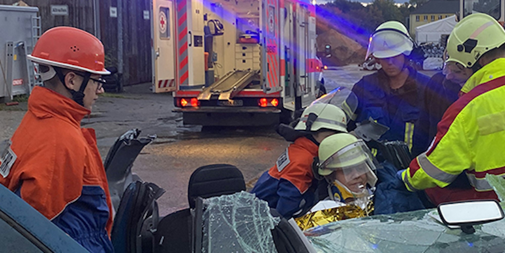 Rösrath Feuerwehrübung