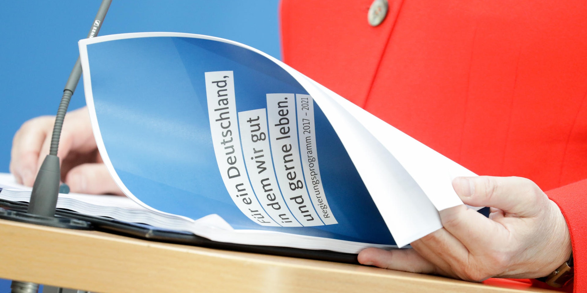 CDU Regierungsprogramm