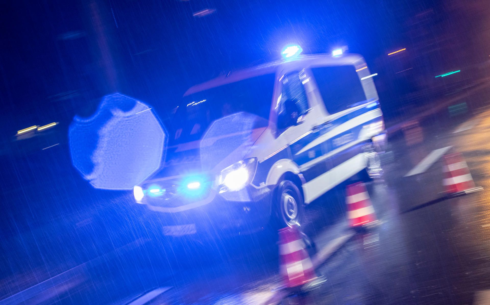 Polizei-Einsatz Symbol