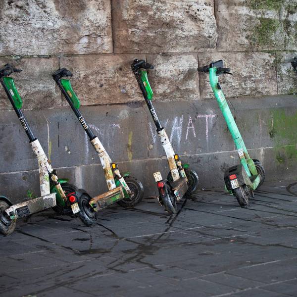 Bergung Scooter