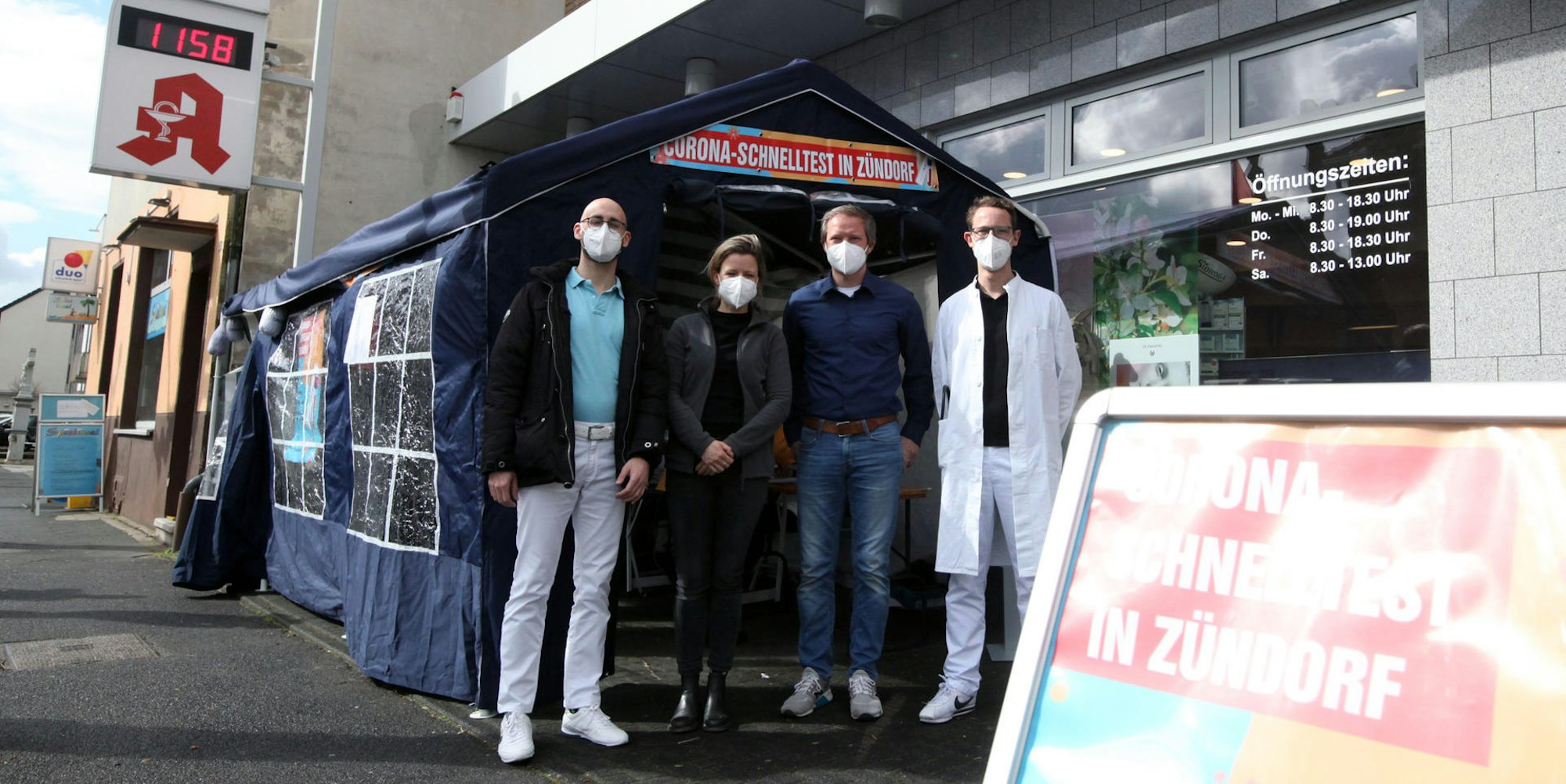 Corona-Testzentrum Porz-Zündorf