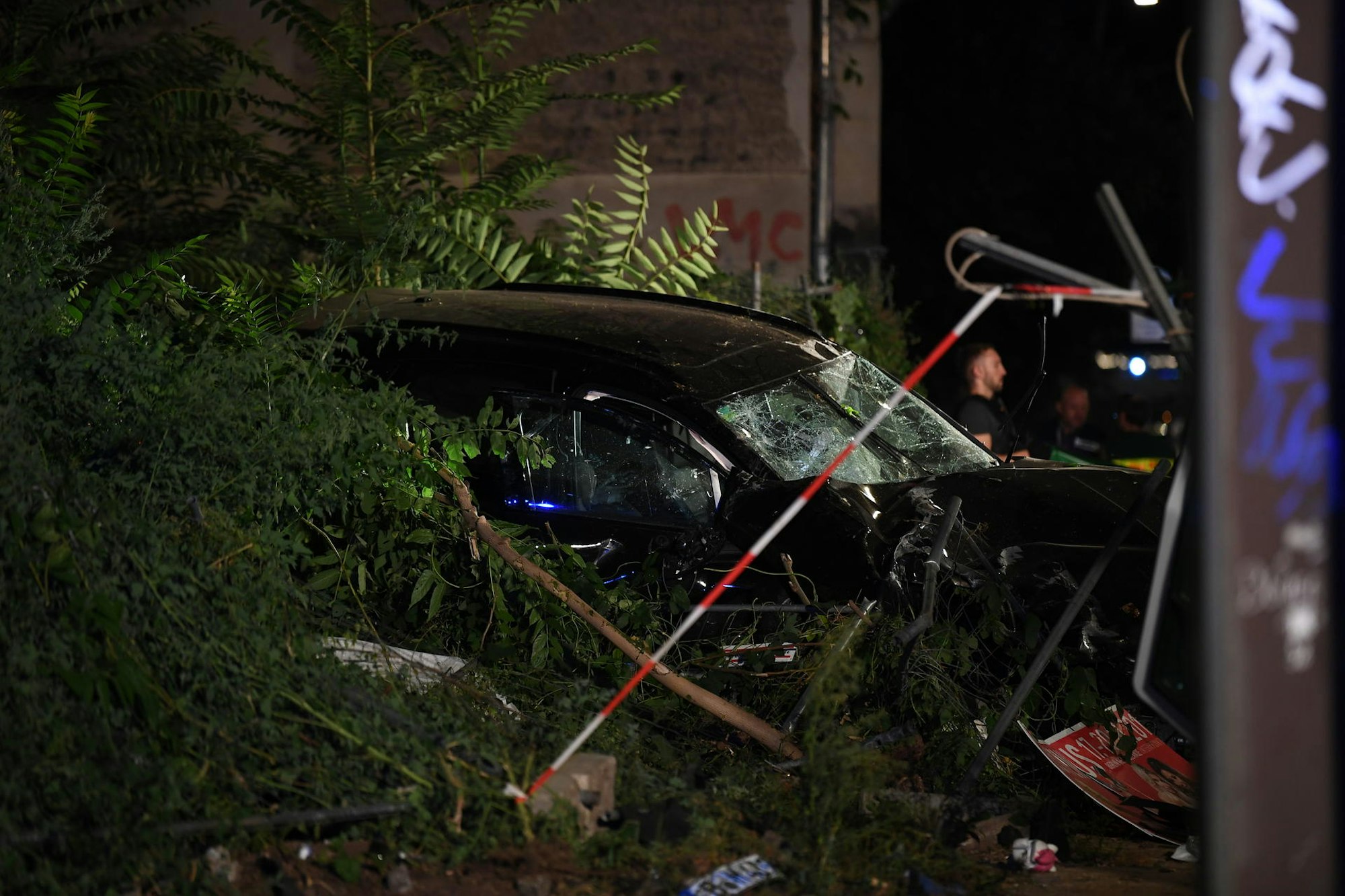 Unfall Mitte Posche