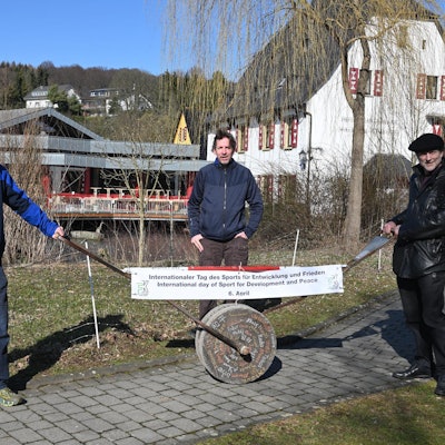 Friedensstein rollt wieder durch Rb