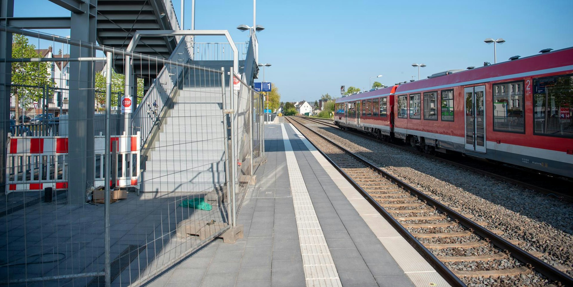 Weiterhin Umweg zu Gleis 2 im Bahnhof Mechernich Rundschau Online