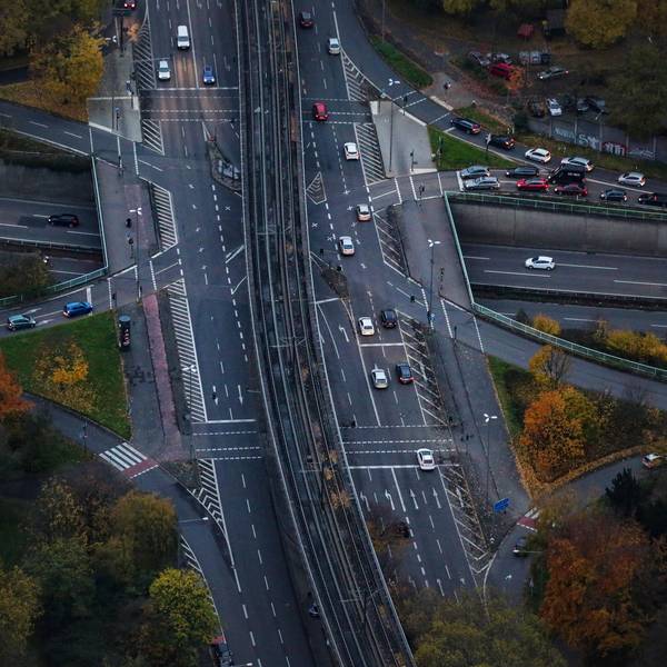 Luftaufnahme Parkgürtel