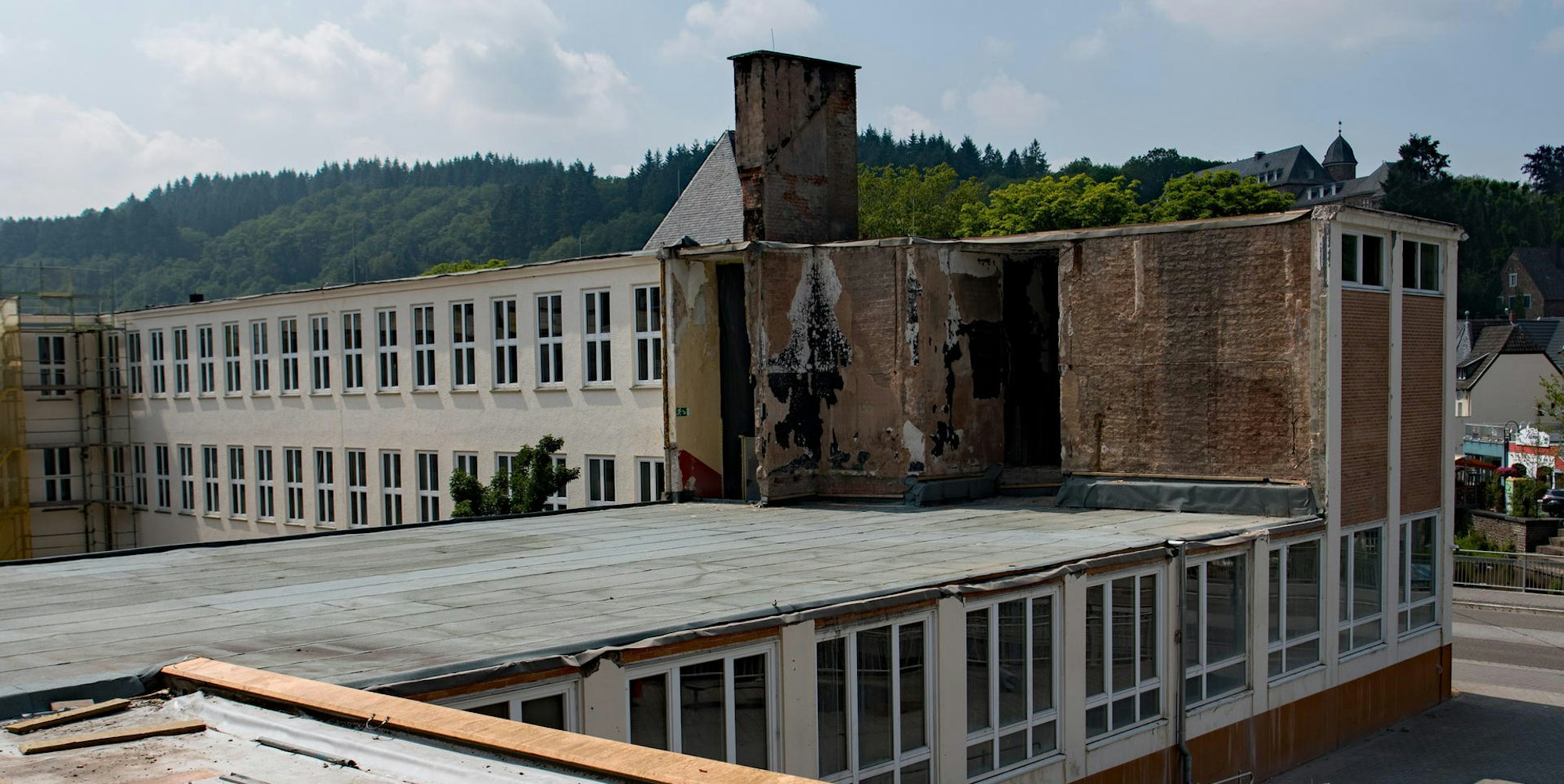 Johannes_Sturmius_Gynasium_Schleiden_Aufräumarbeiten