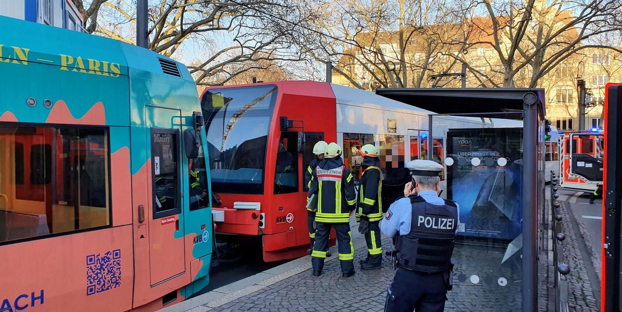 KVB Unfall Rudolfplatz 191219