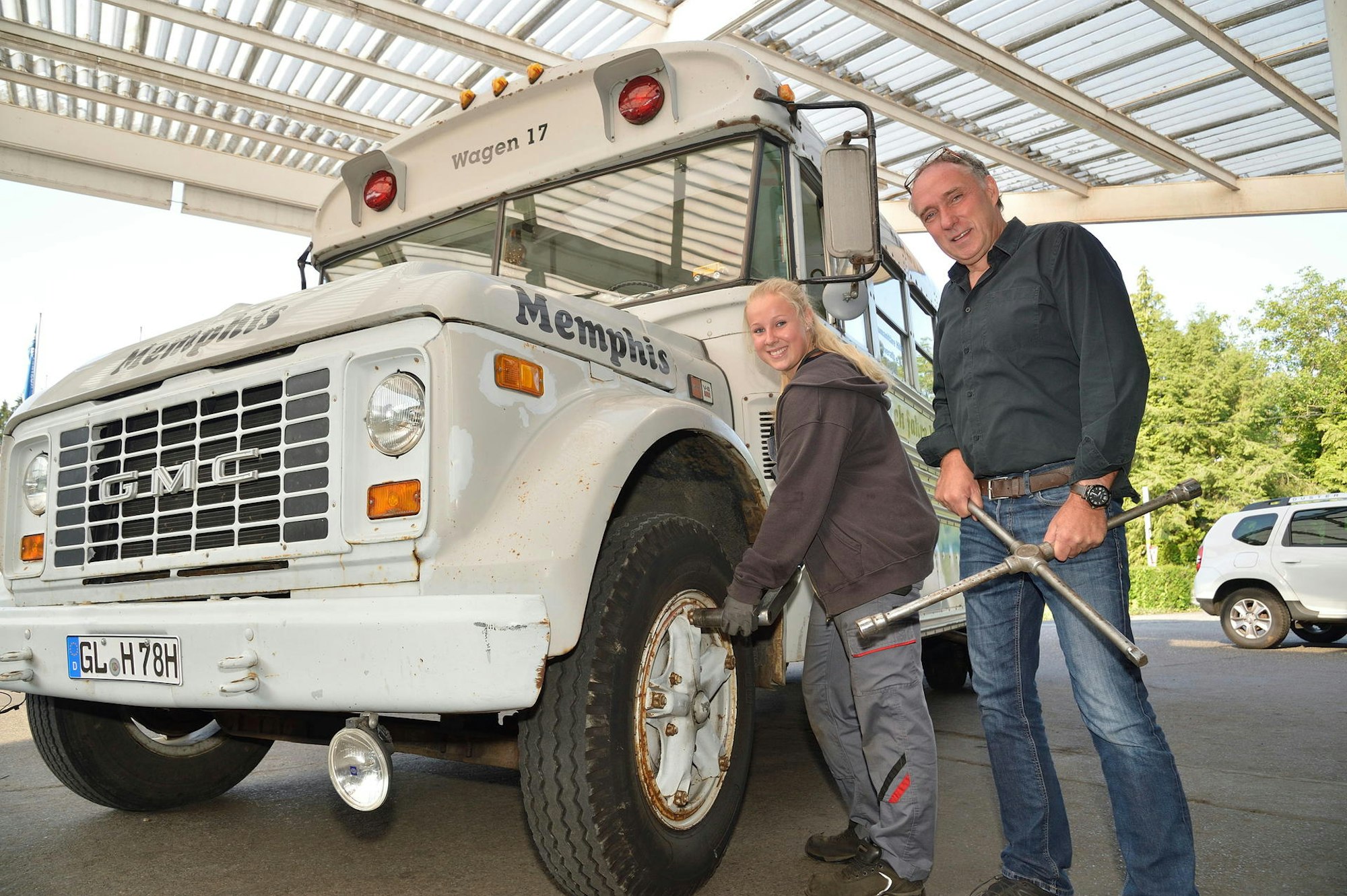 Sommertour Radmuttern nachziehen