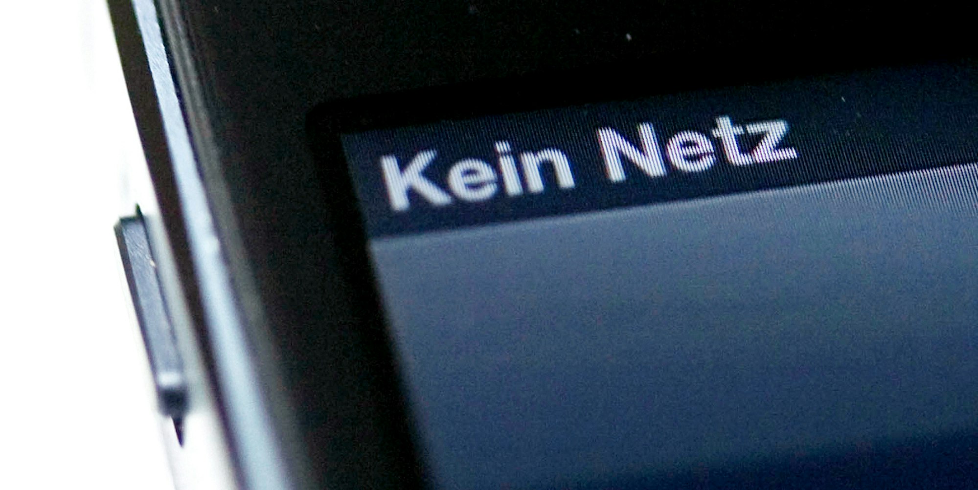 Kein Netz
