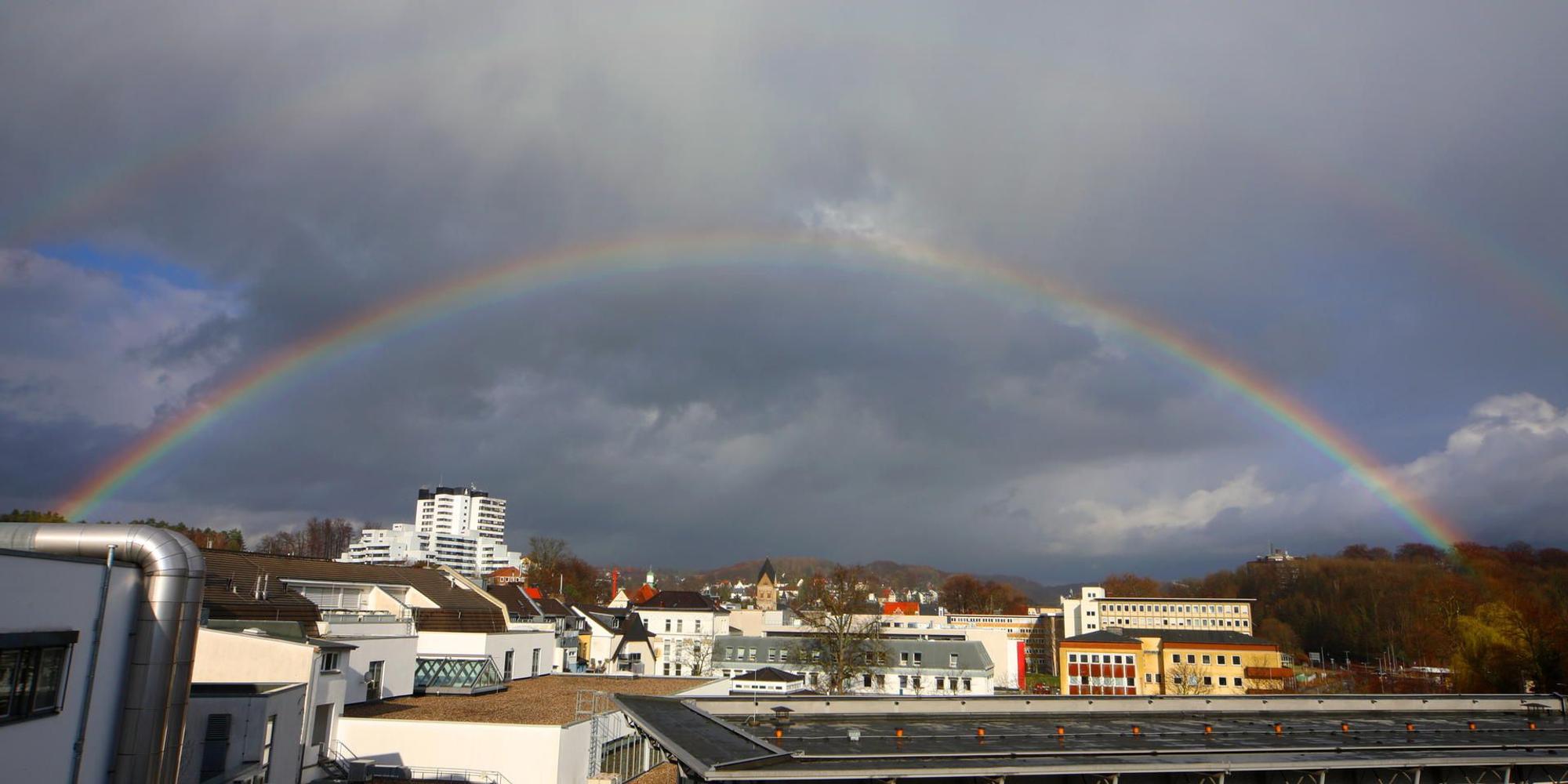 Regenwetter Symbolbild 210222