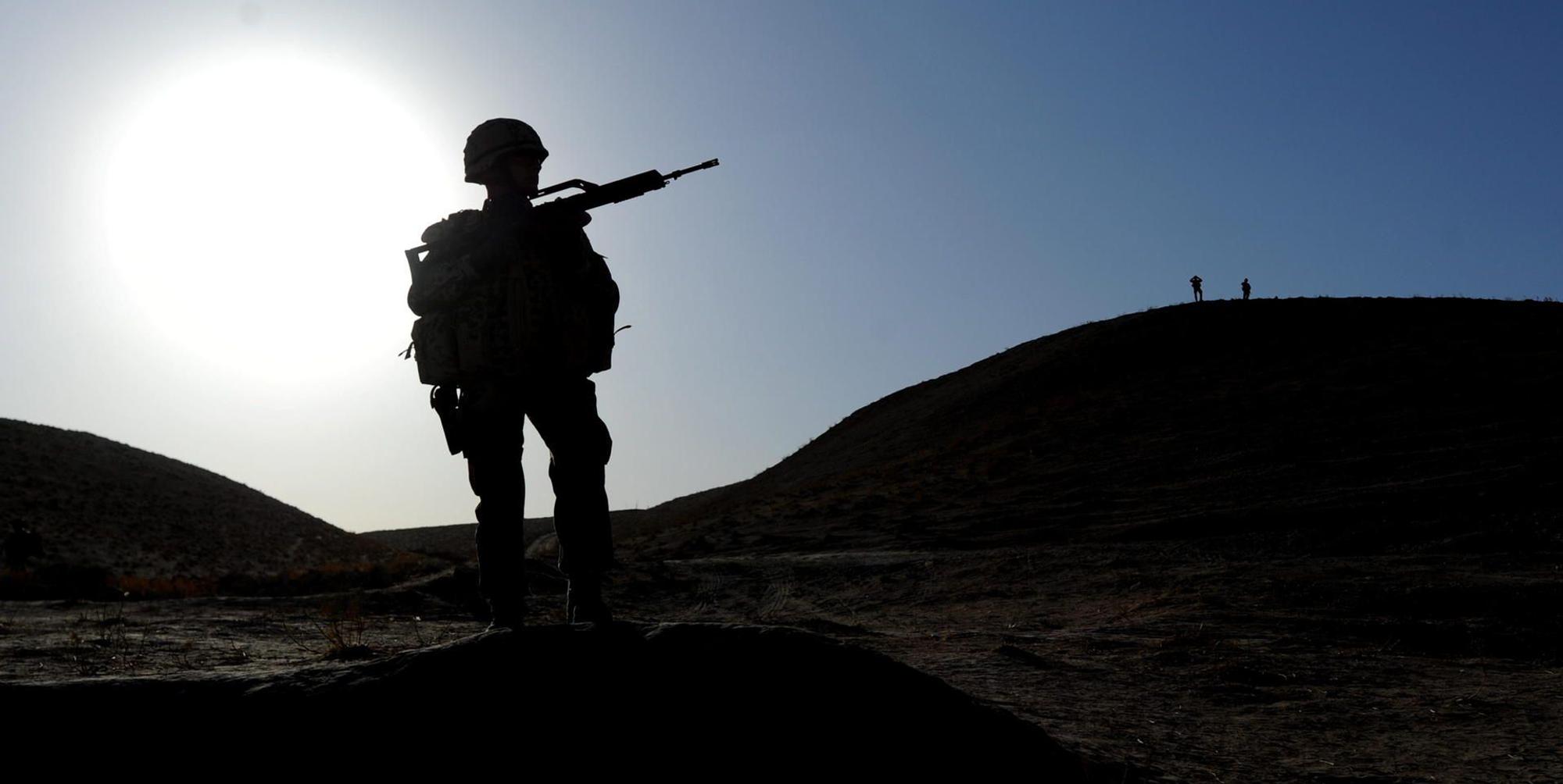 Ein angeblicher Soldat