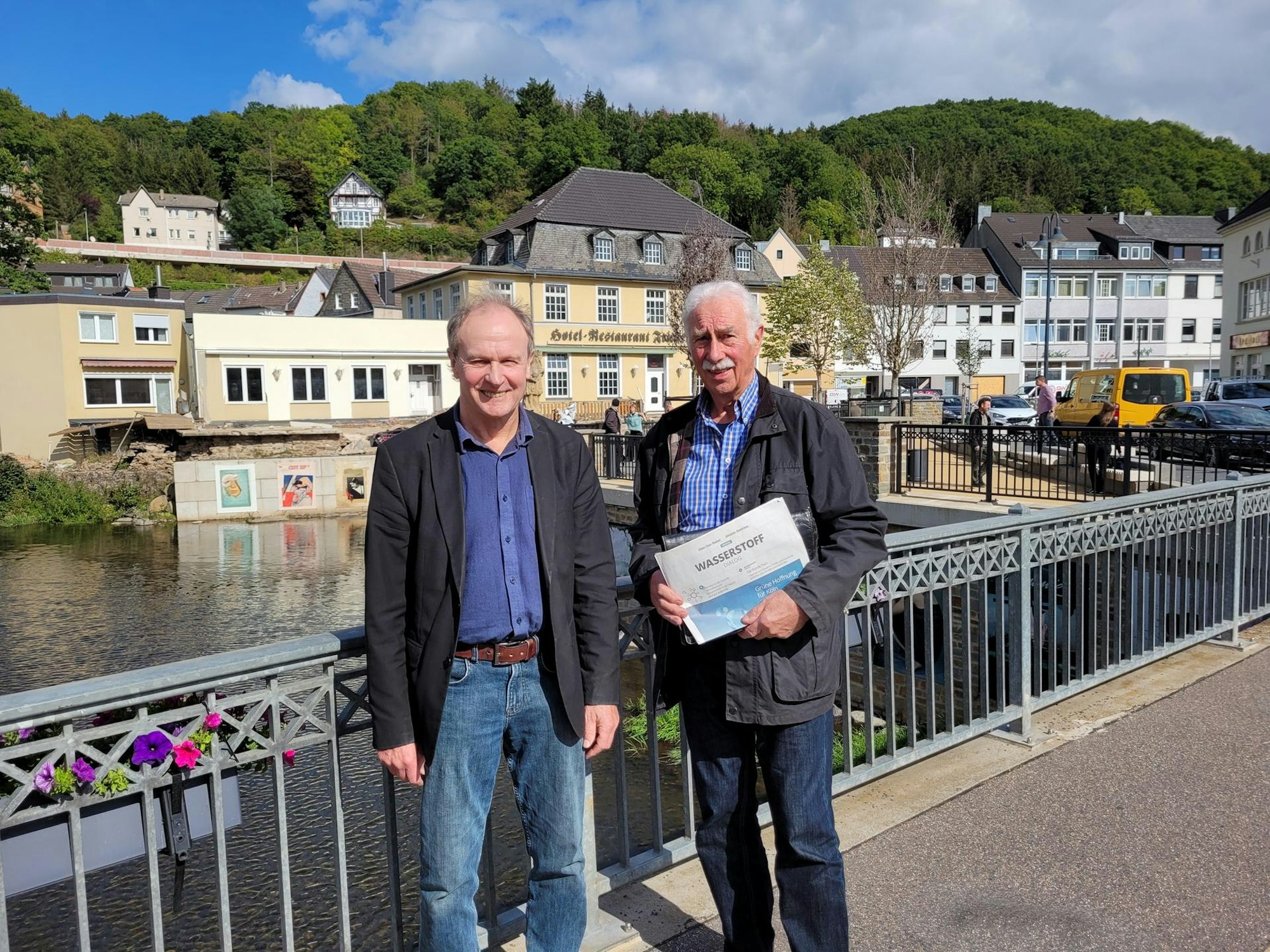 Peter Struben und Edgar Schloesser