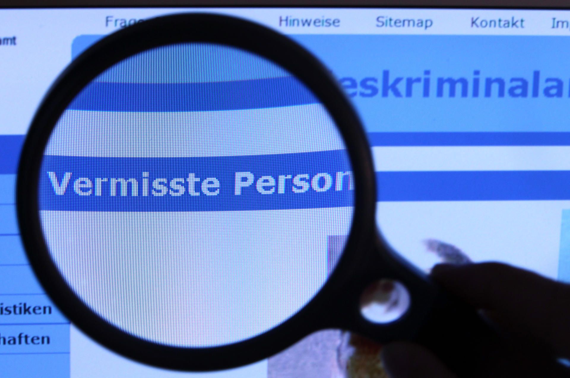 vermisste Person