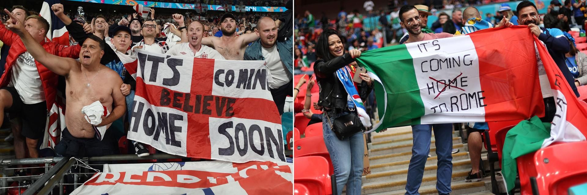 England Italien vor Finale