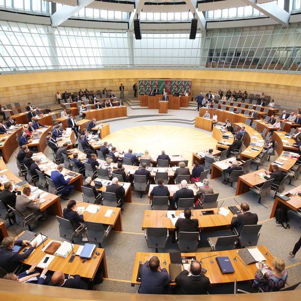 Landtag in Düsseldorf
