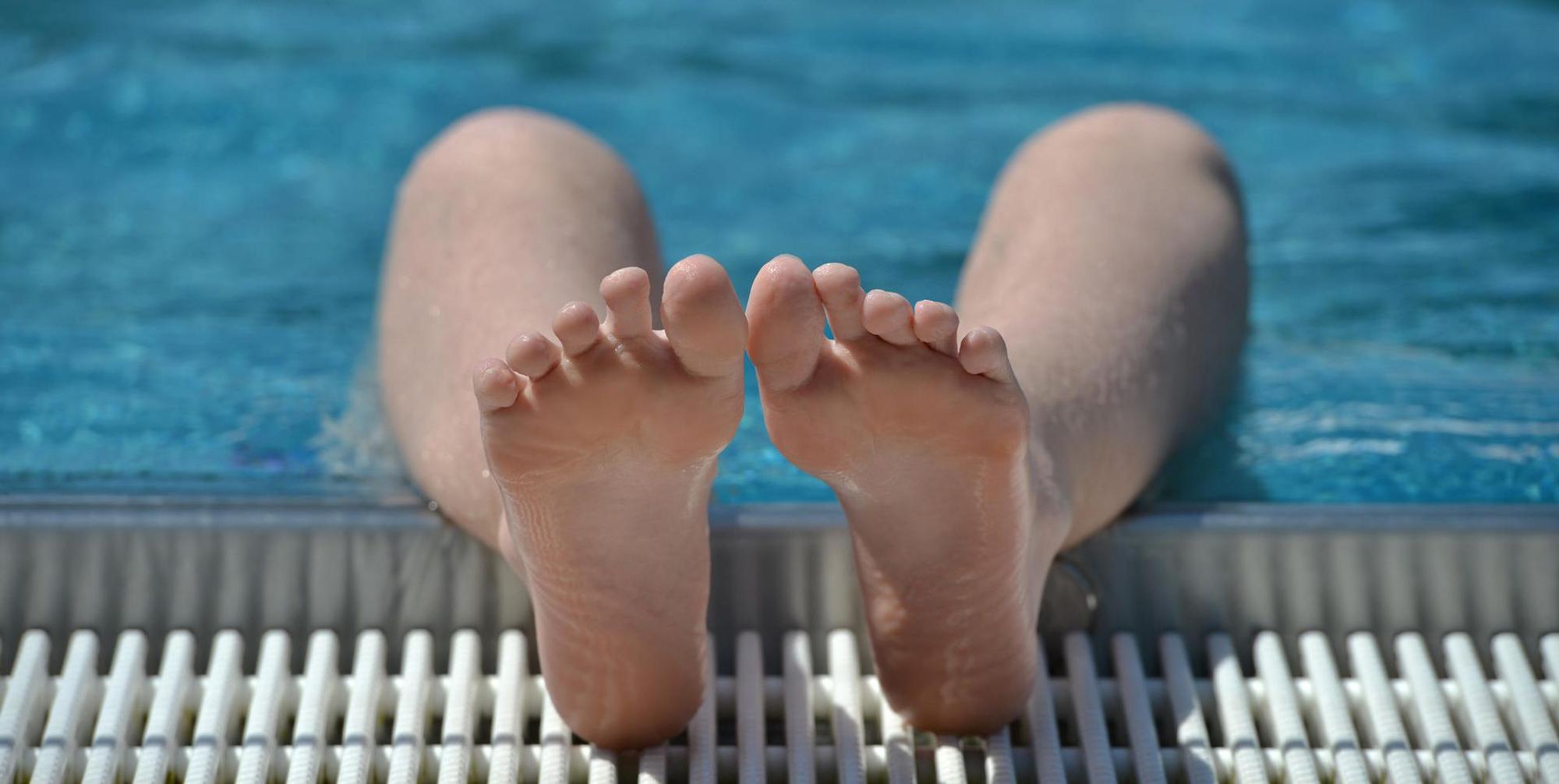 baden Sommer Hitze