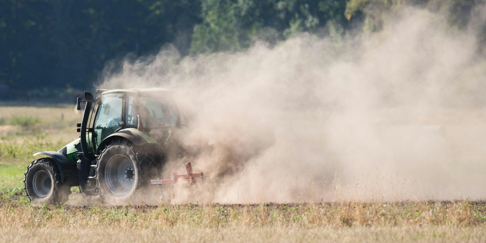 Dürre Traktor Symbol dpa 280819