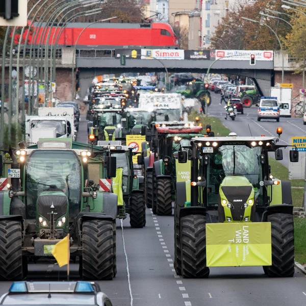 Traktorenproteste 251119