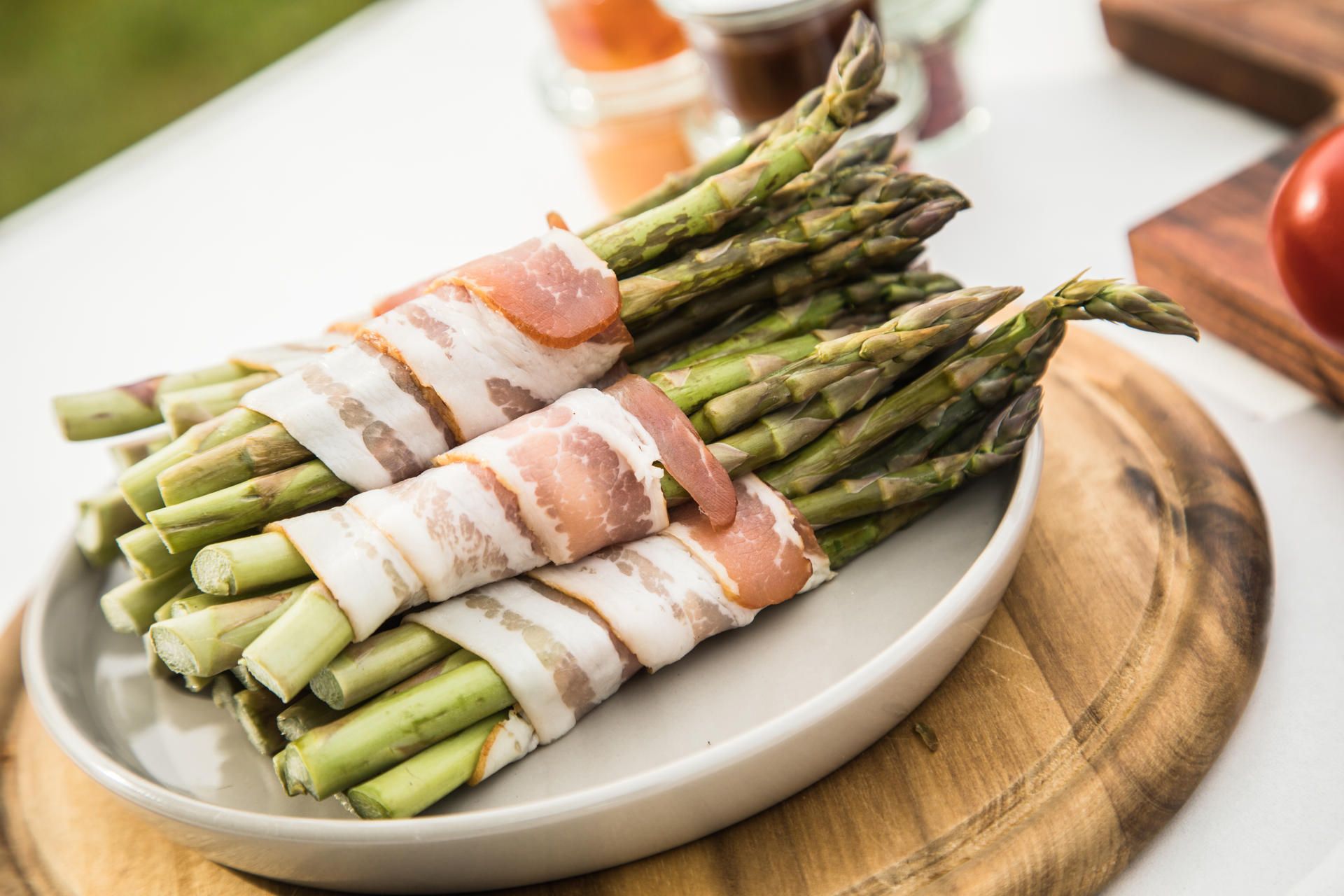spargel mit speck