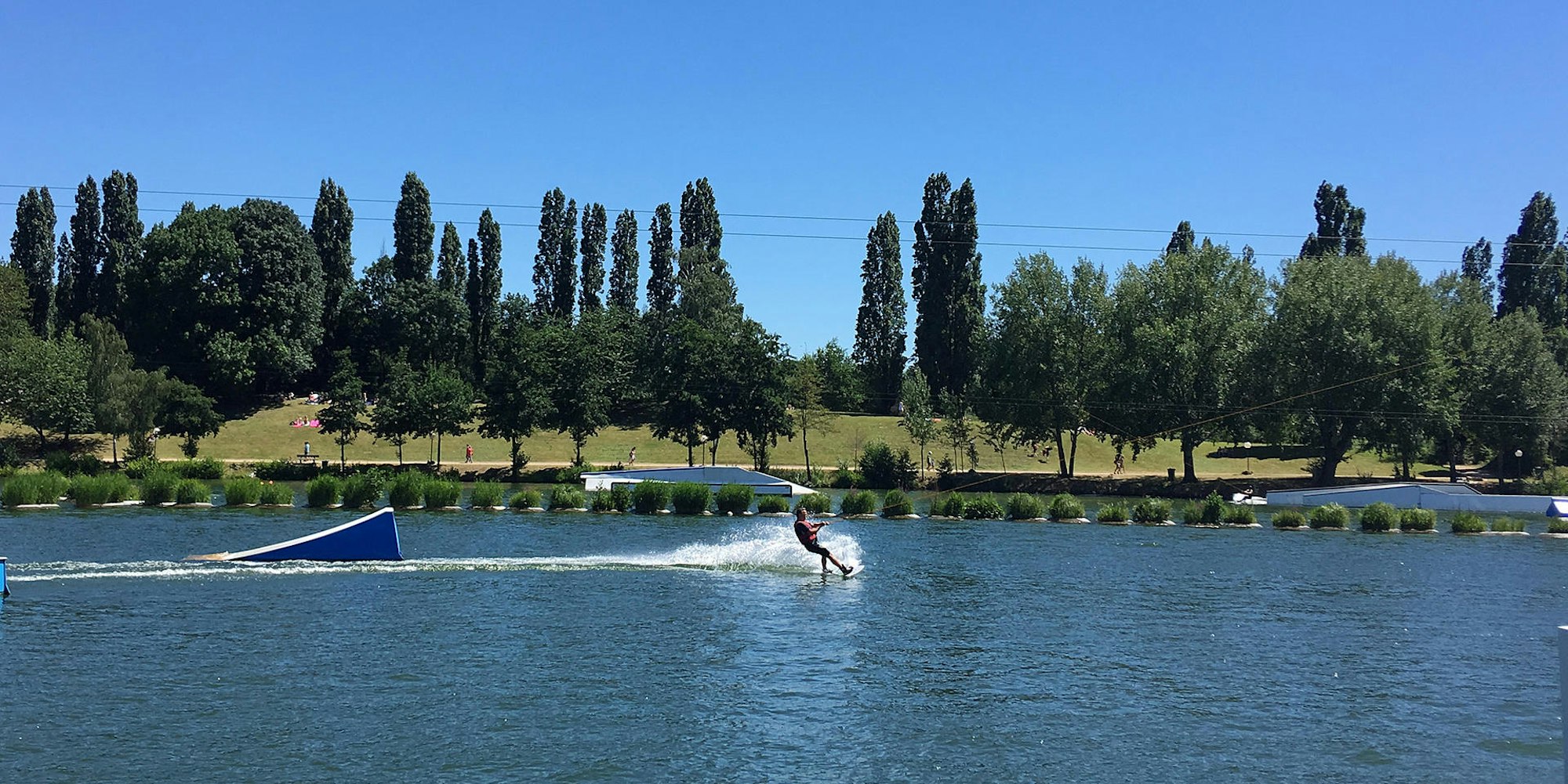 Wasserski in Langenfeld