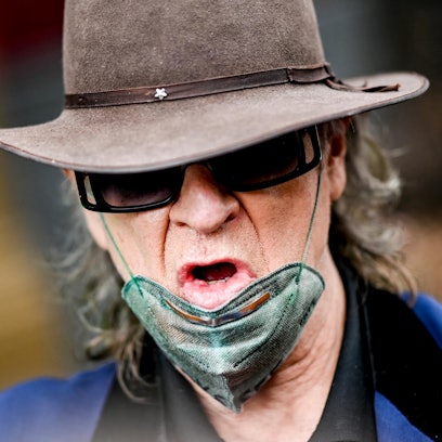 Lindenberg Udo Maske dpa