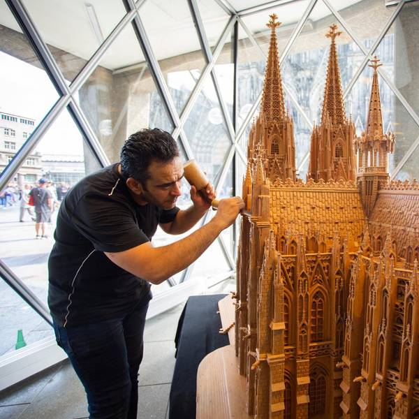 Holzmodel Kölner Dom 030622