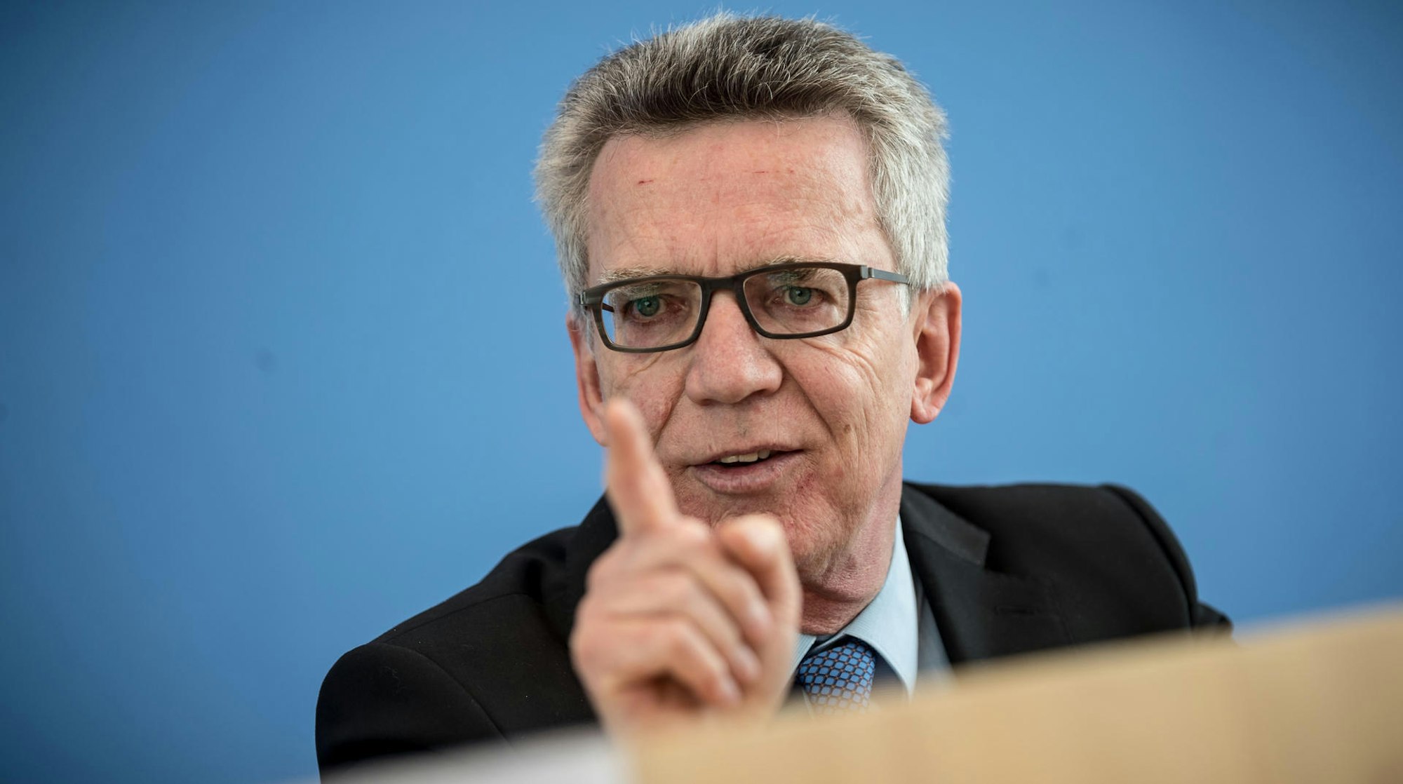 Bundesinnenminister Thomas de Maiziere (1)