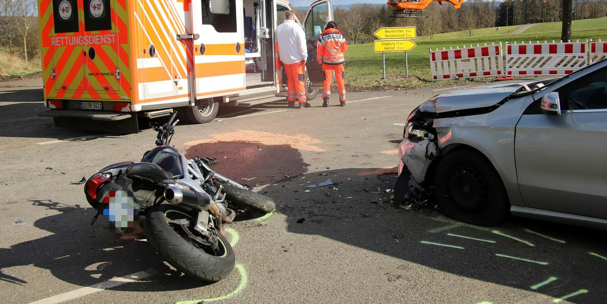 Unfall_Hennef_Motorradfahrer