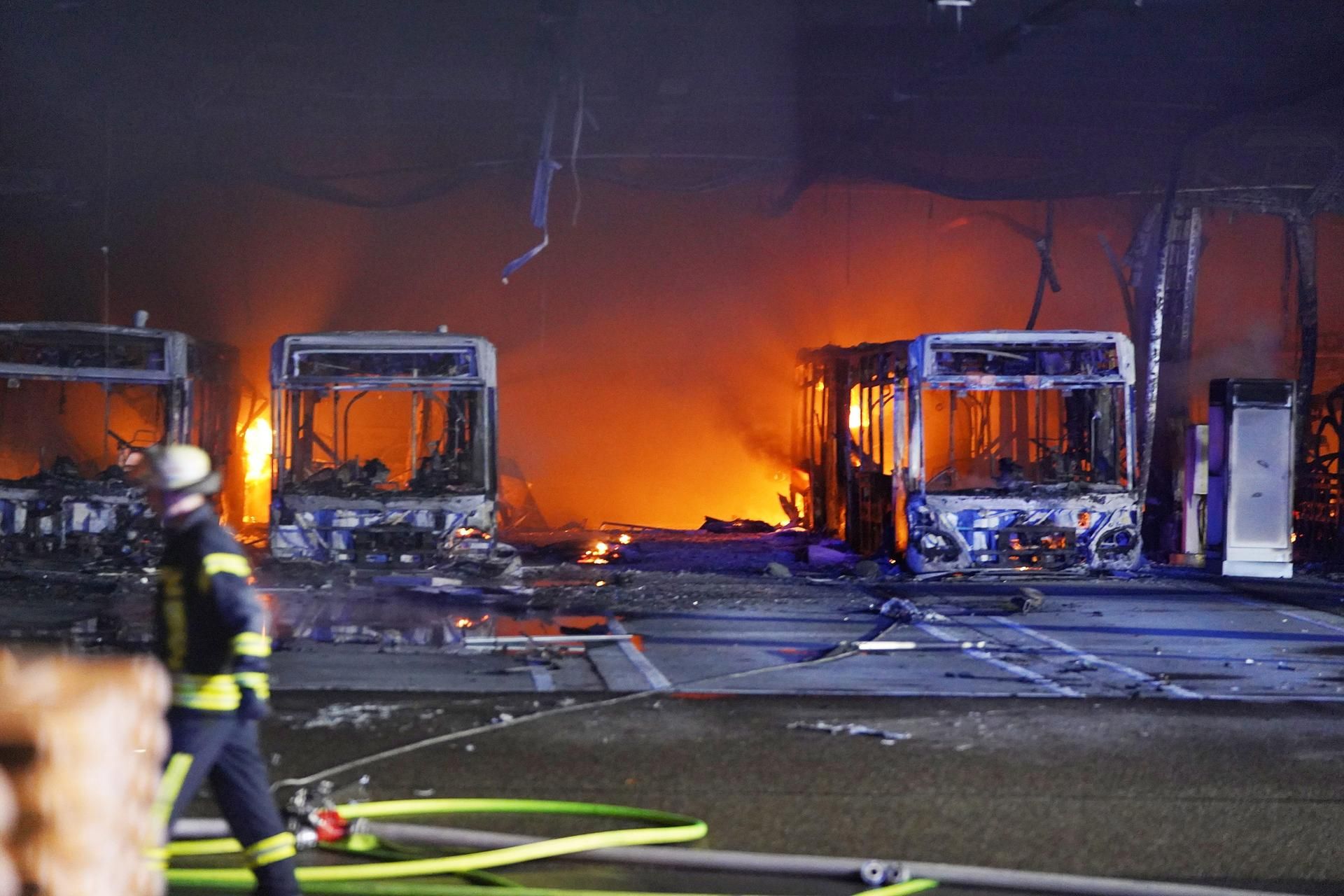 Großbrand Stuttgart dpa