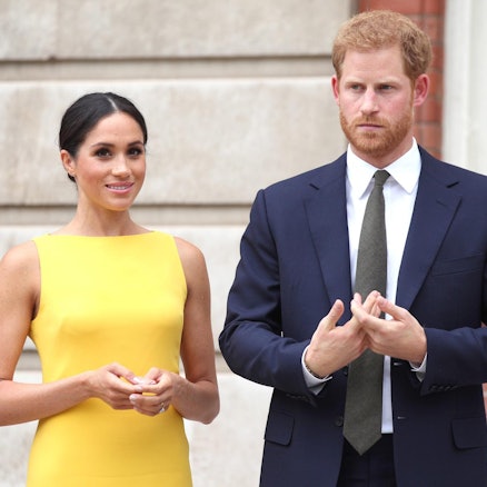 Harry und Meghan bei einem öffentlichen Auftritt.