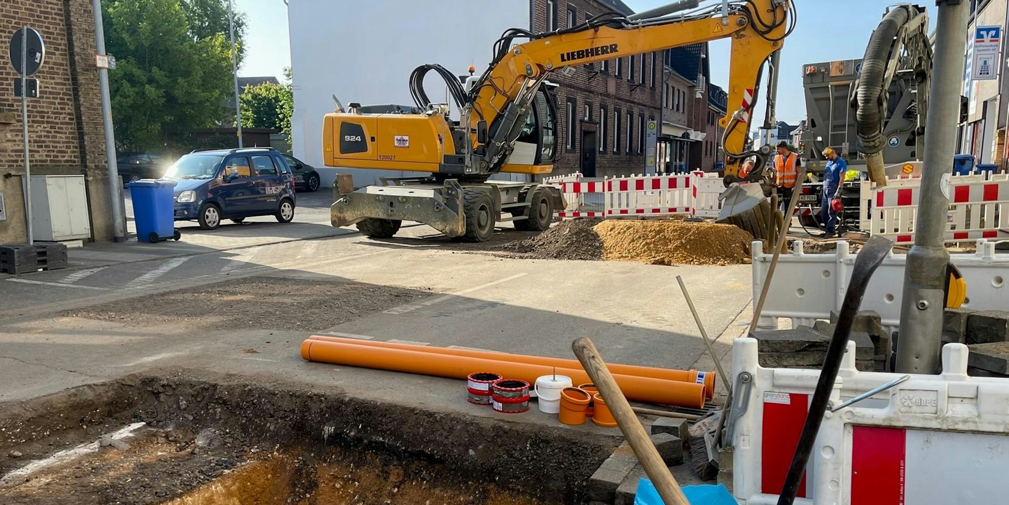 Arbeiten L162 Erftstadt Juni 2022