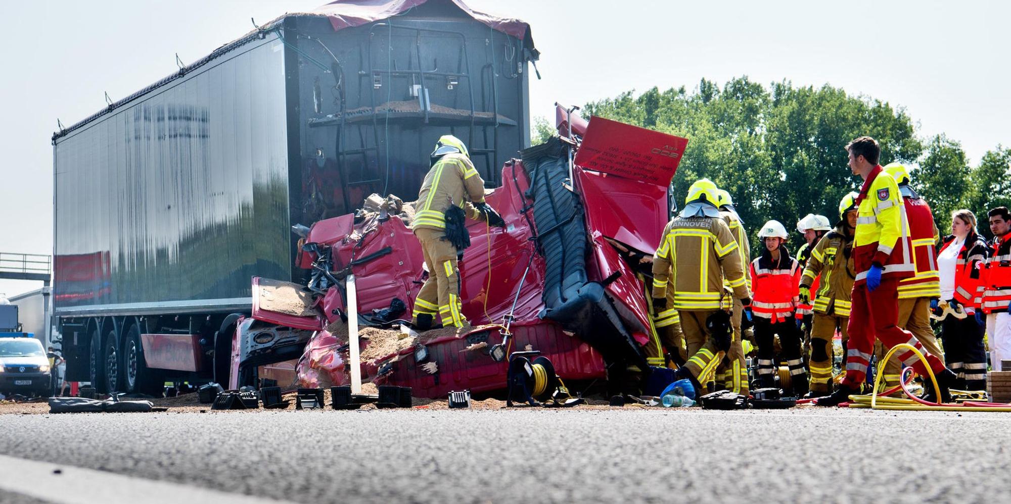 unfall auf a2 in niedersachsen