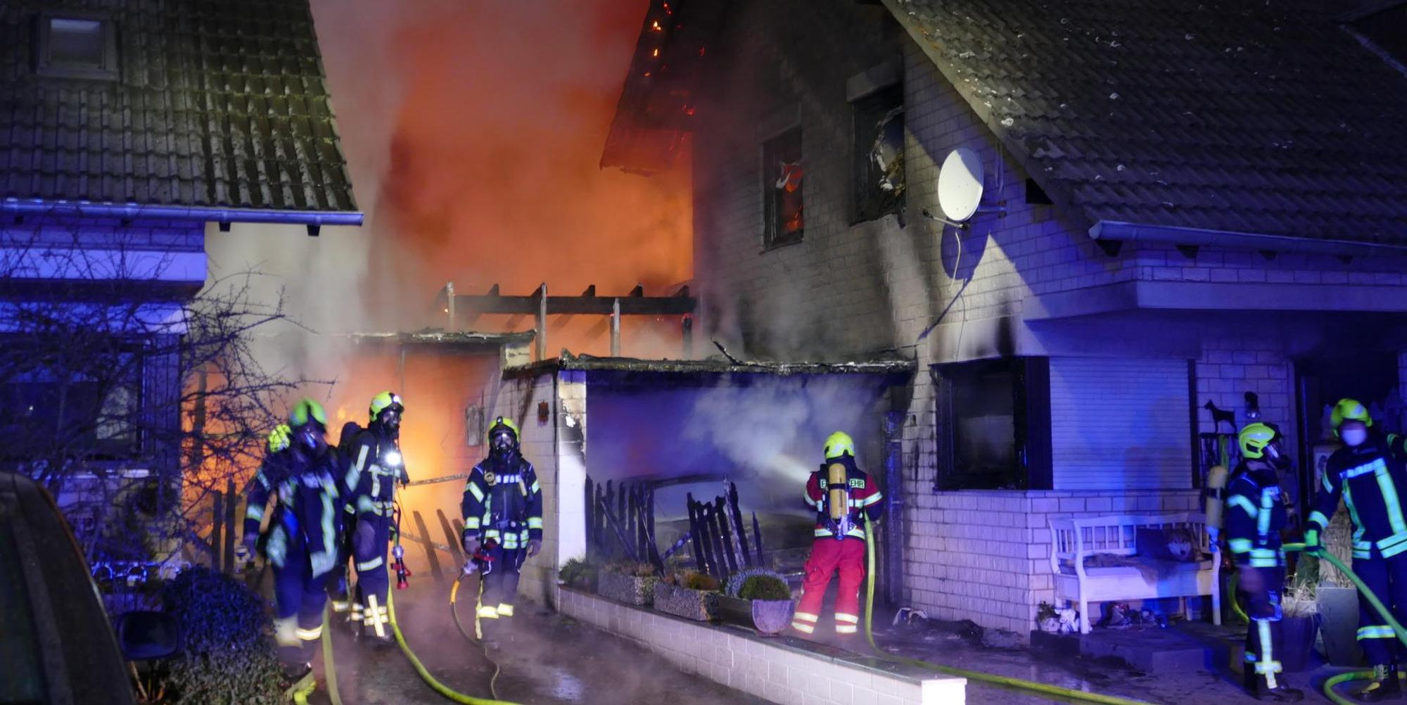 Großbrand Hangelar