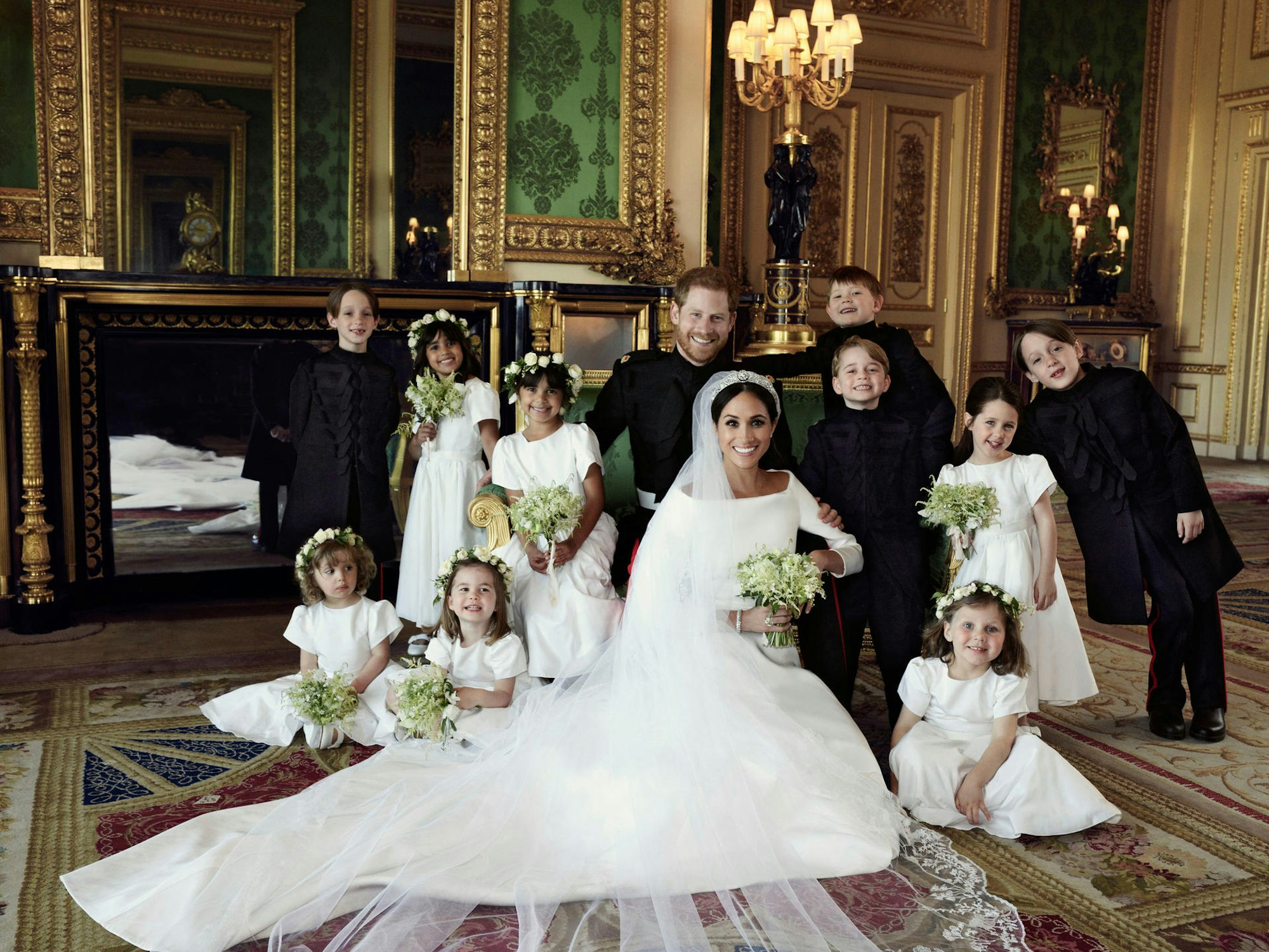 Royale Hochzeit Meghan und Harry mit Nichten und Neffen