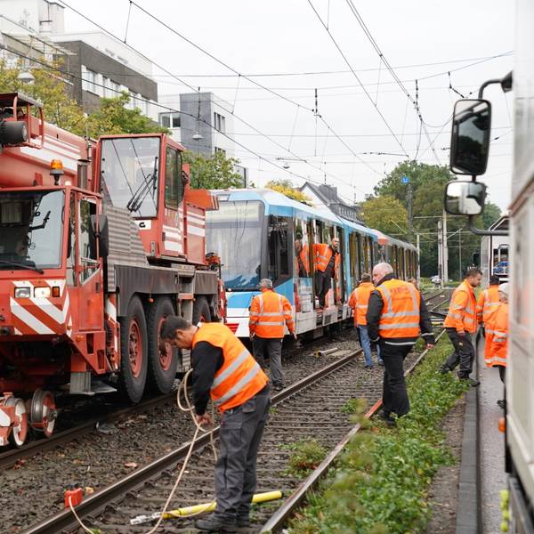 linie 18 entgleist
