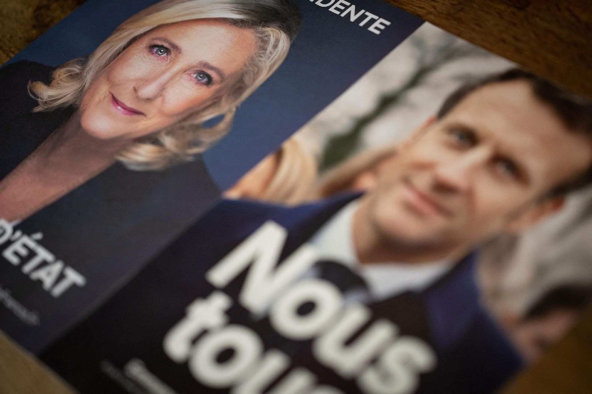 Le Pen Macron