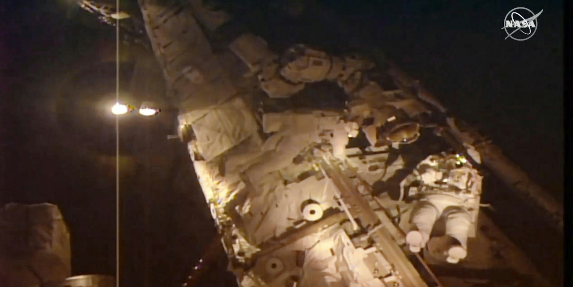ISS Space Walk 250120