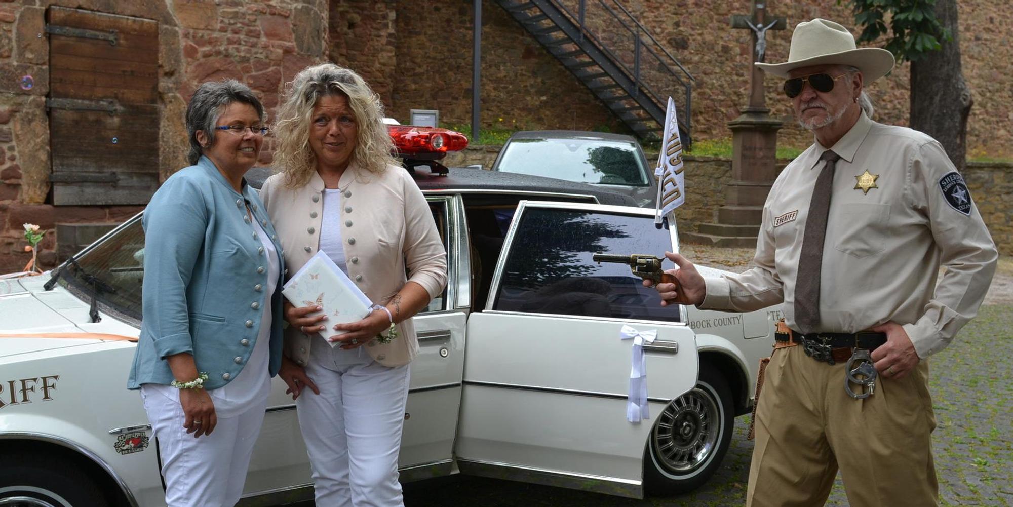 Hochzeit mit Sheriff