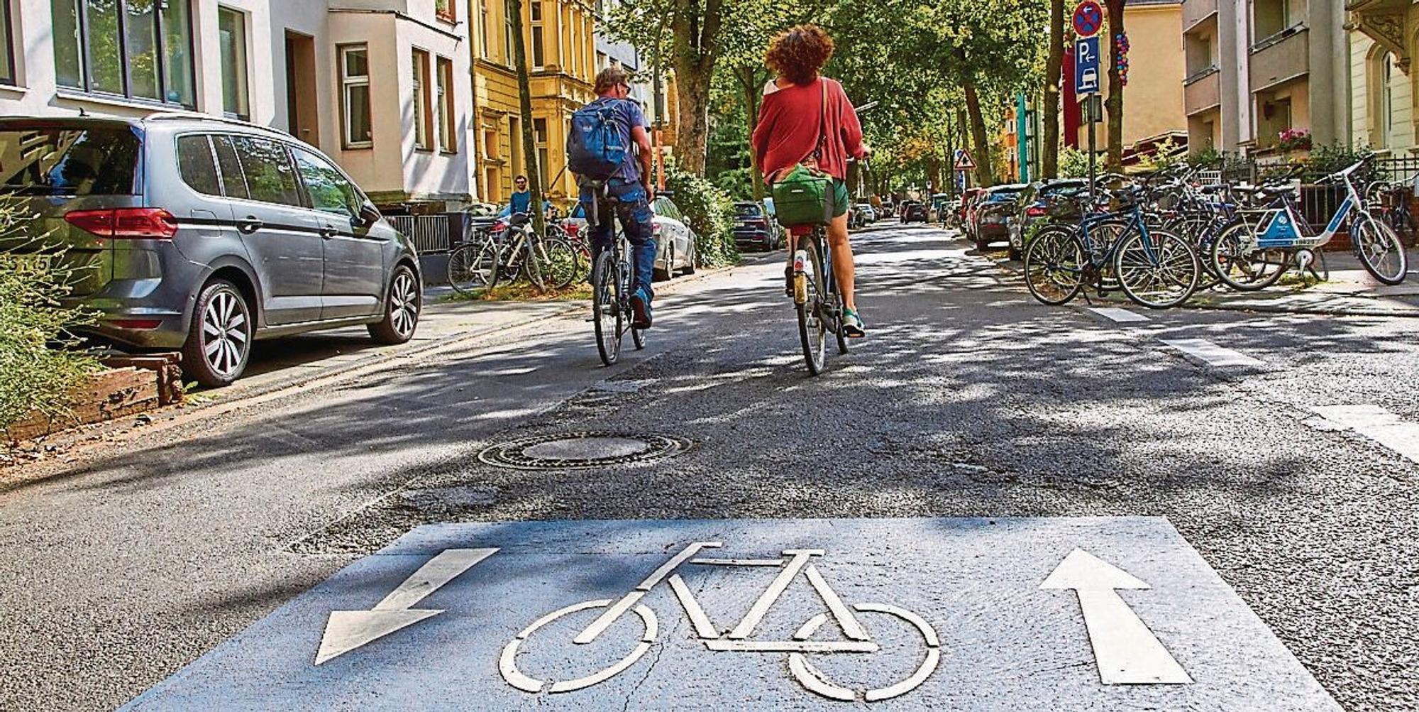 Ottostraße Fahrrad