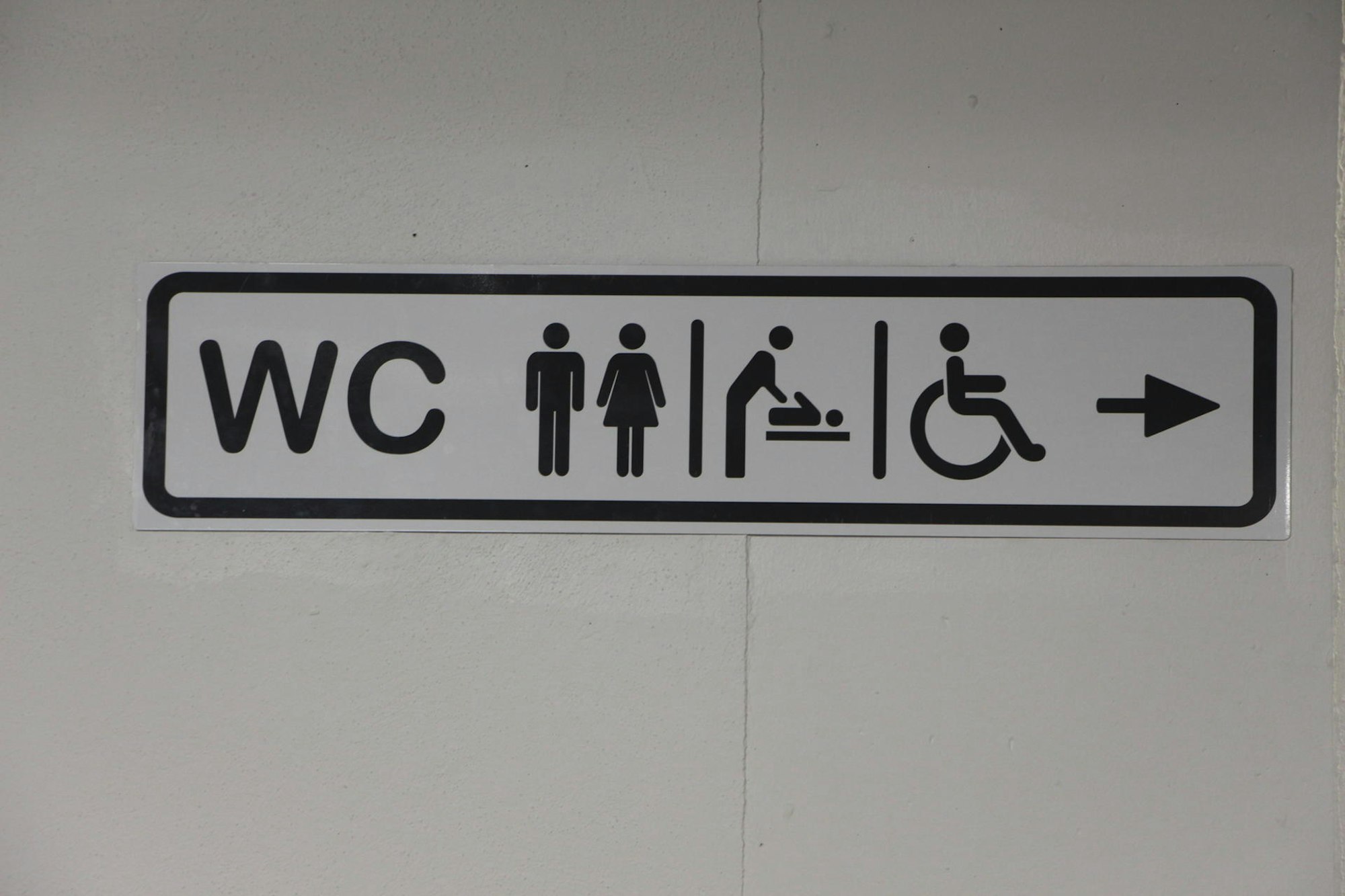 Parkhaus Unisex Toiletten 2