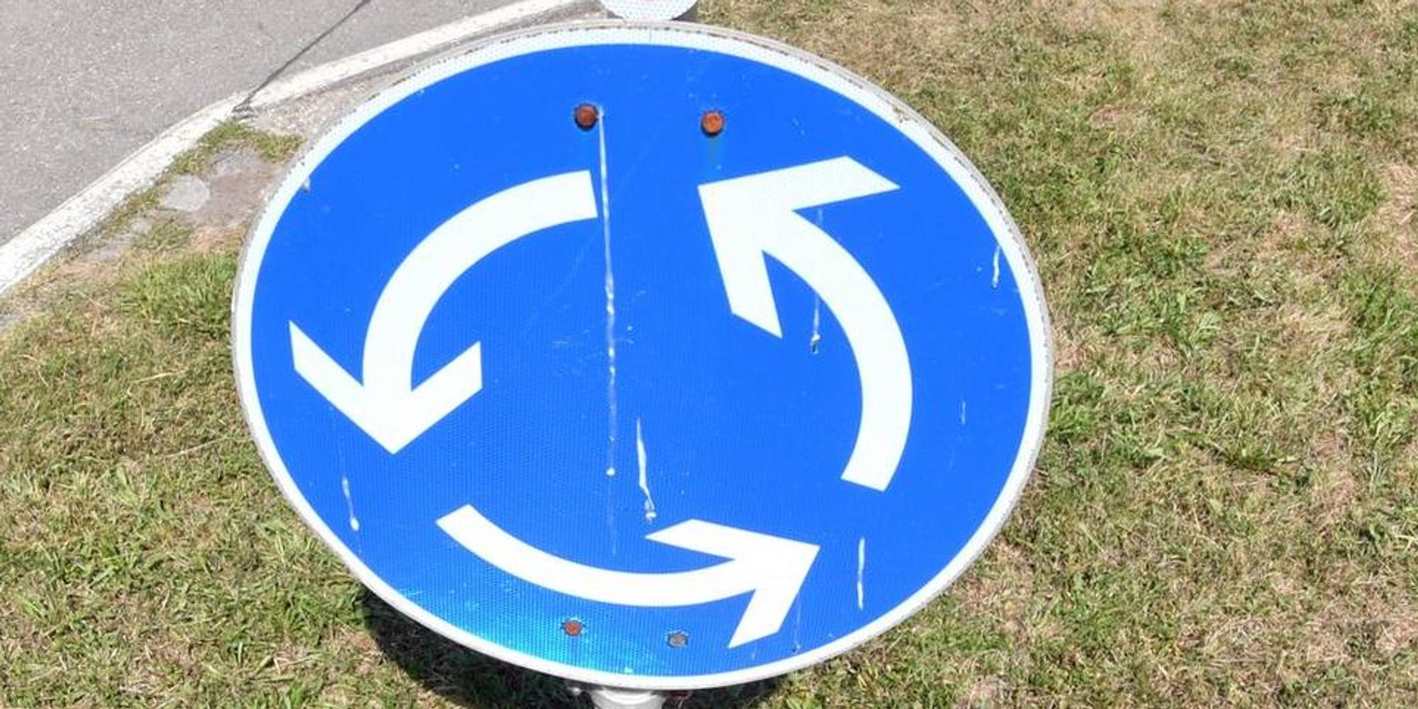 Kreisverkehr dpa
