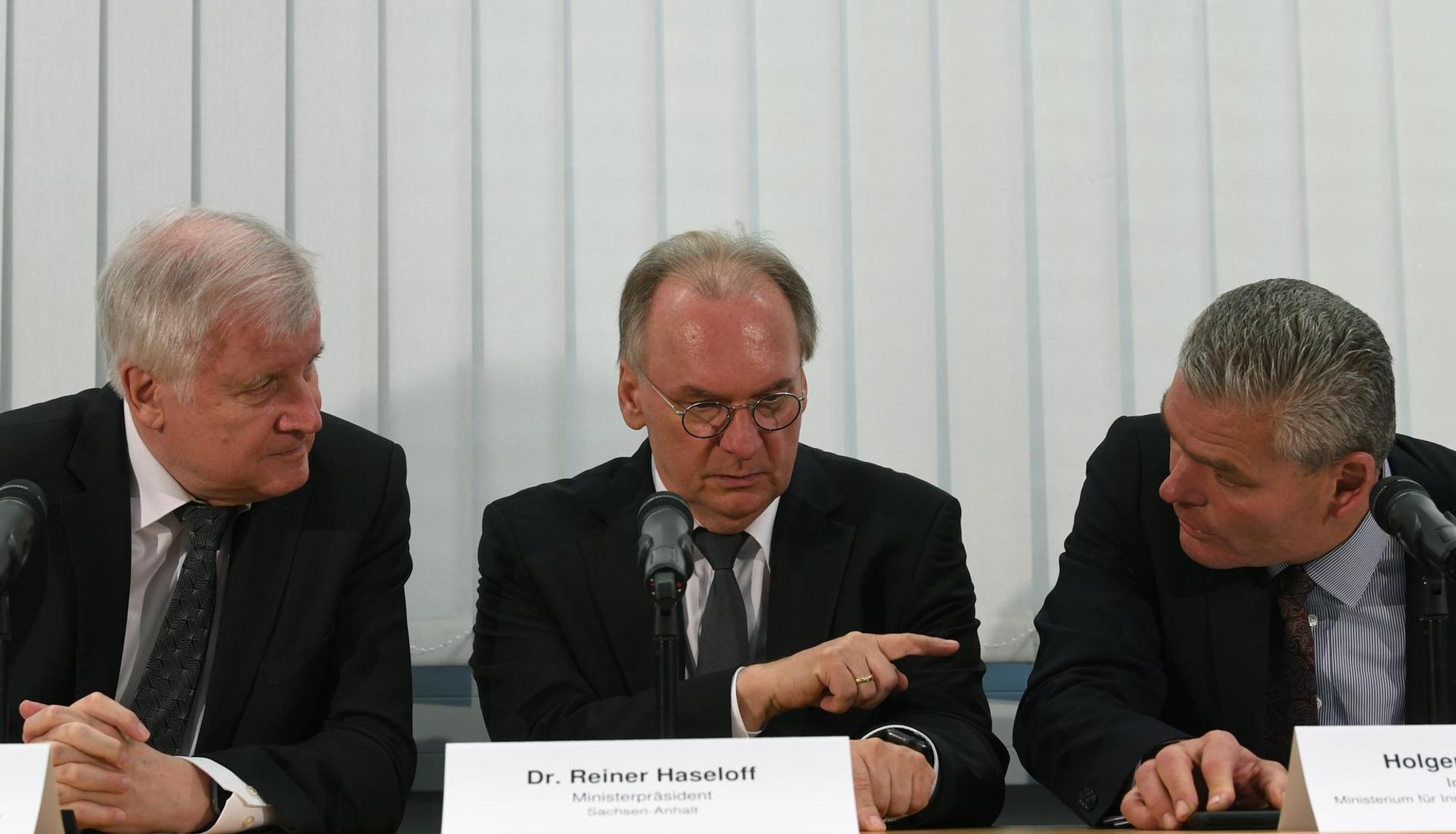 Horst Seehofer_Rainer Haseloff_Holger Stahlknecht