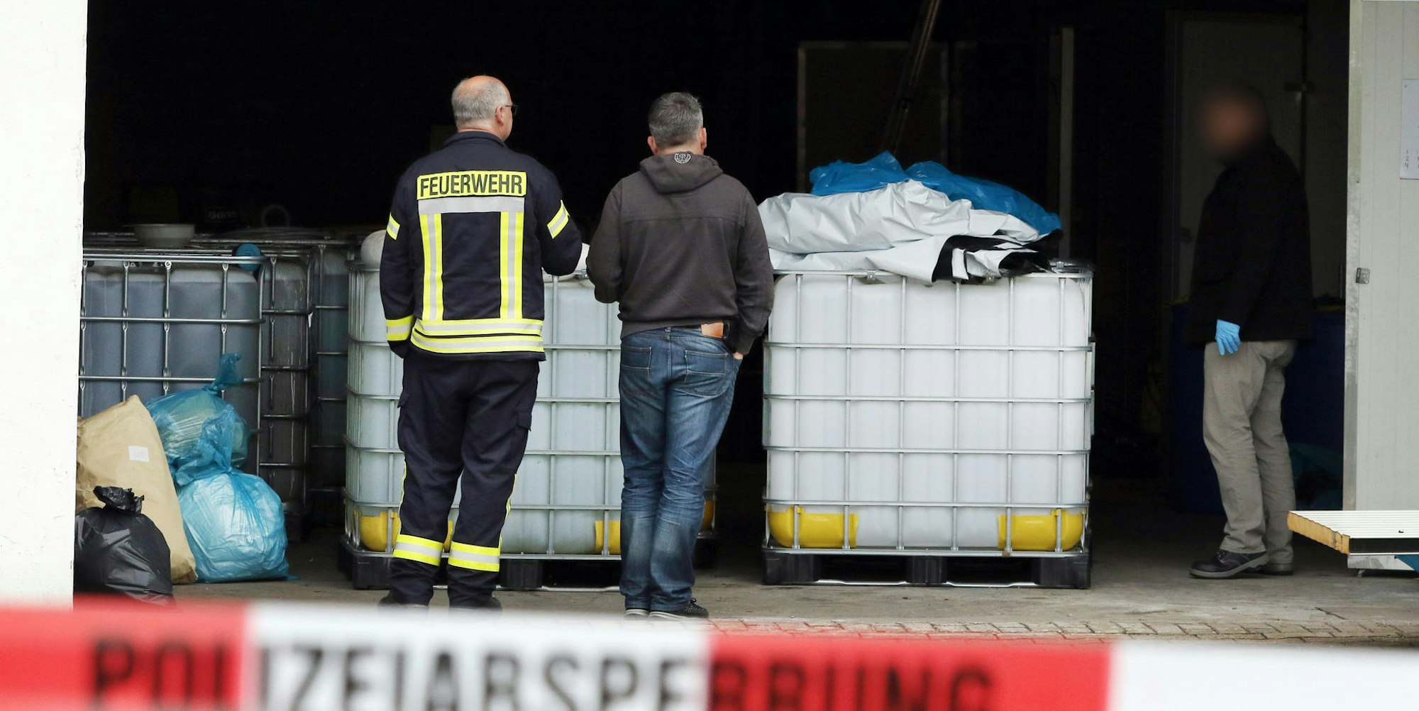 Ermittler Chemiekalien