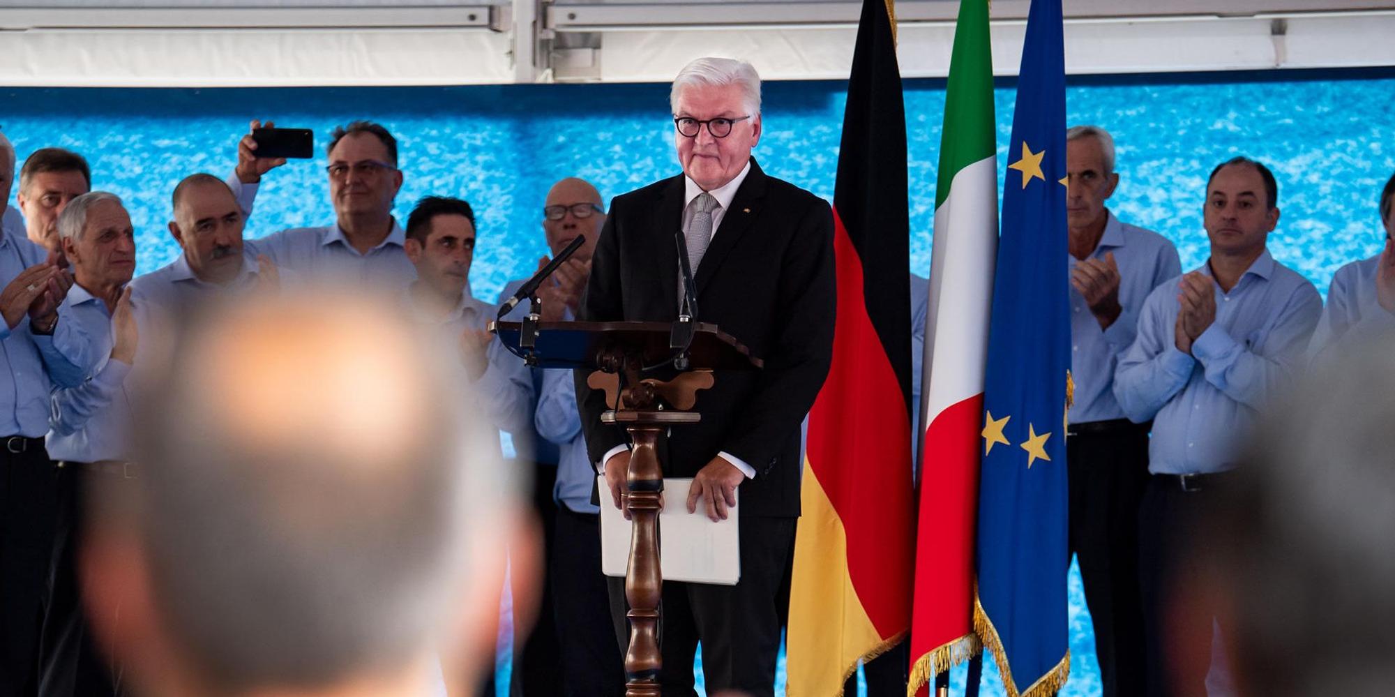 steinmeier in toskana gedenkveranstaltung