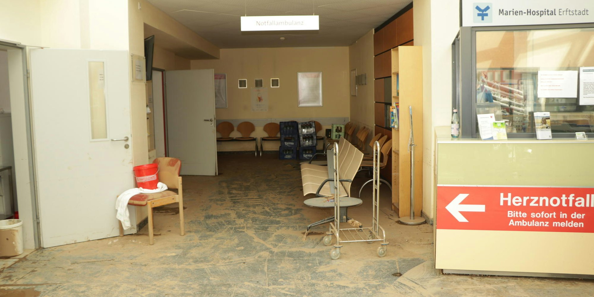 Marien-Hospital Flut Erftstadt