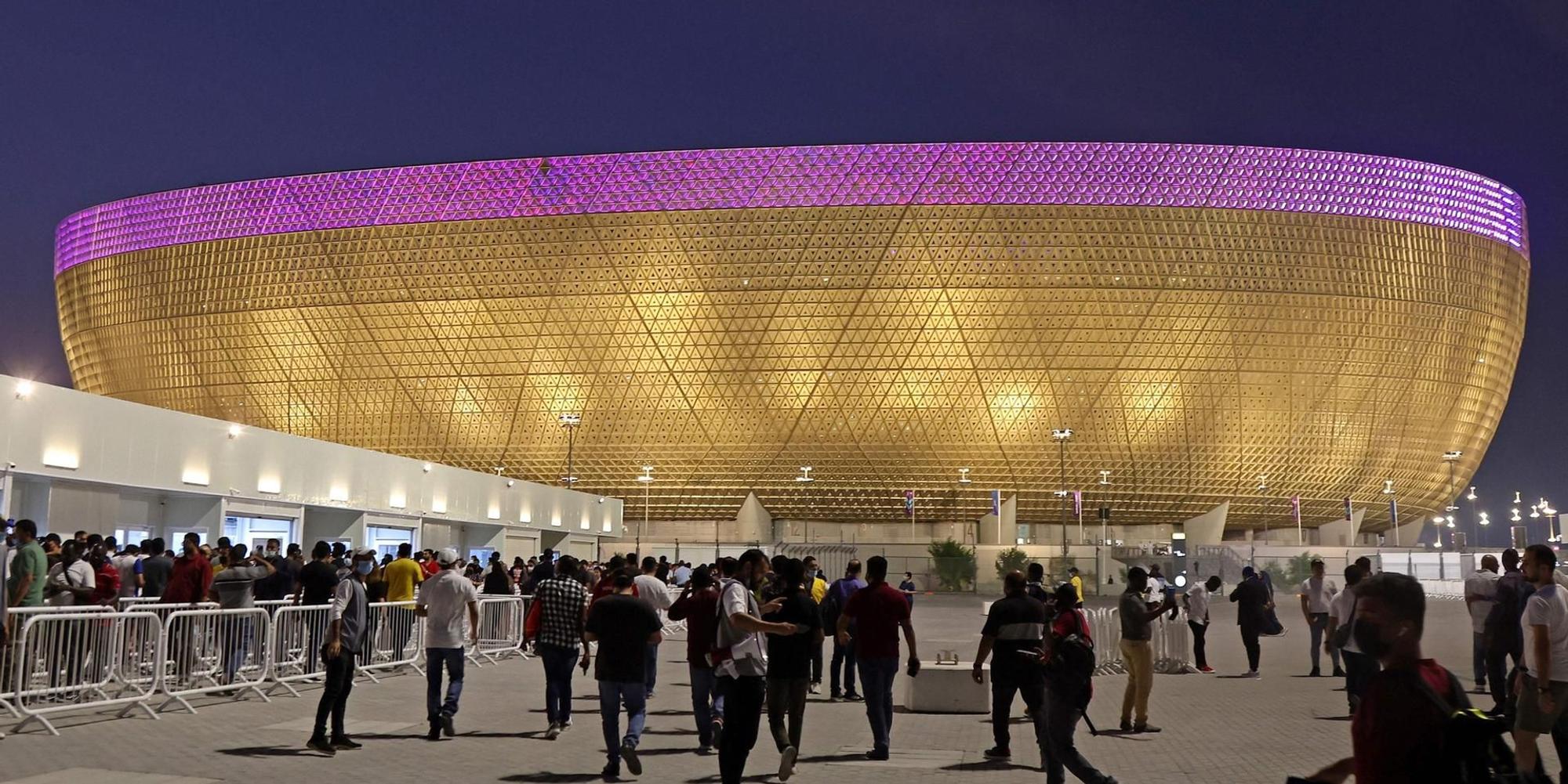 Lusail Stadion WM Katar bald