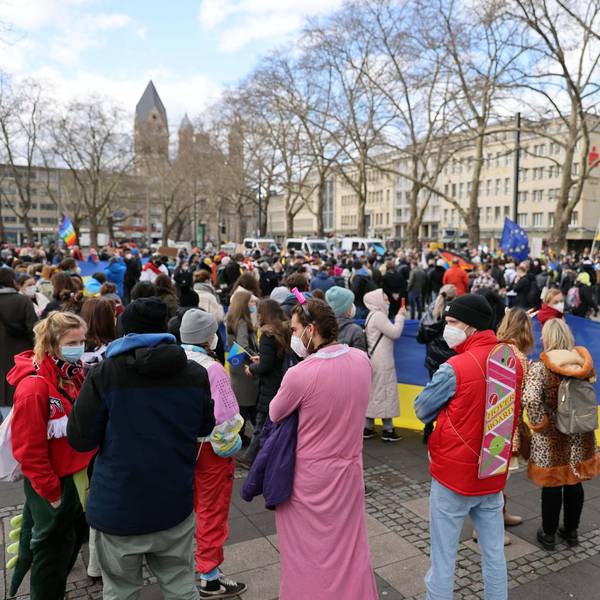 Demo am Neumarkt