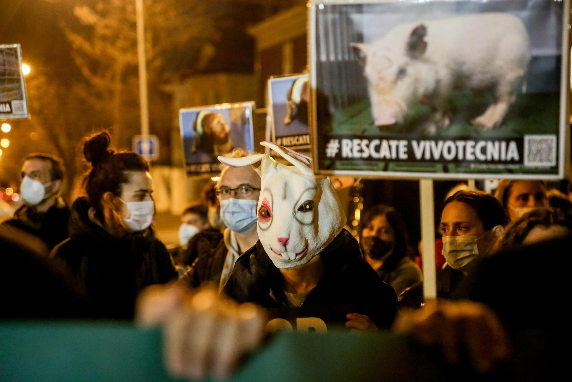 Tierschutzprotest Spanien 020222