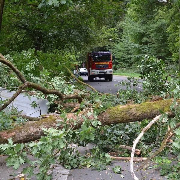 Sturm in Rhein-Berg