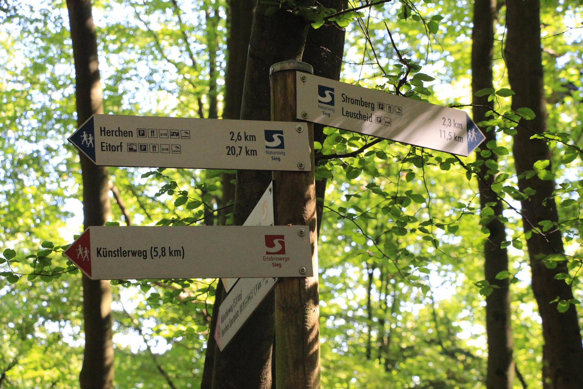 Siegtalweg Künstlerweg Guido Wagner